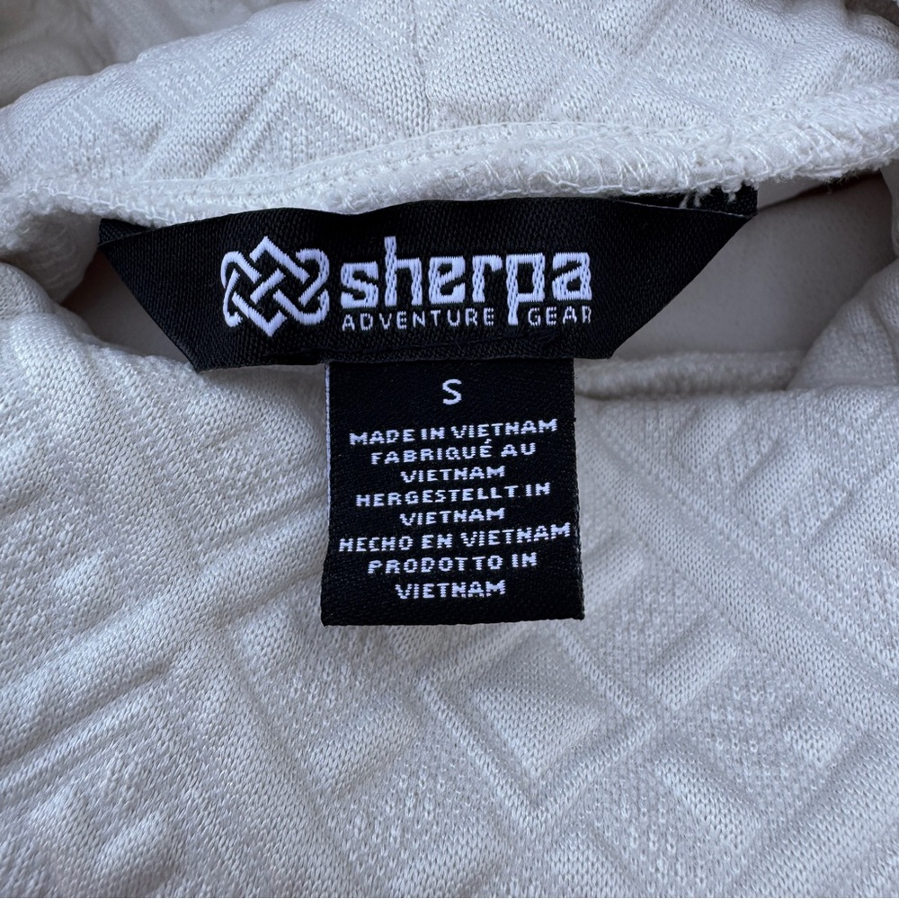 Sherpa Adventure Gear Women's Nyano Top Small in Ivory - Picture 3 of 11